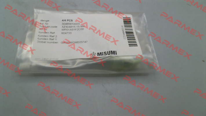 AZXHM15-15-M4 Misumi