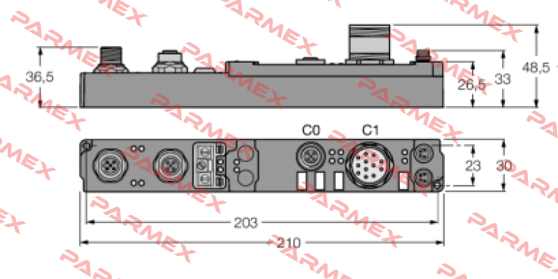 p/n: 6824445, Type: SDPB-10S-1001 Turck