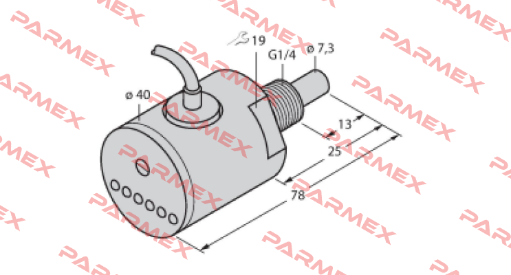 FCS-G1/4A4-ARX/D518 0,3M Turck