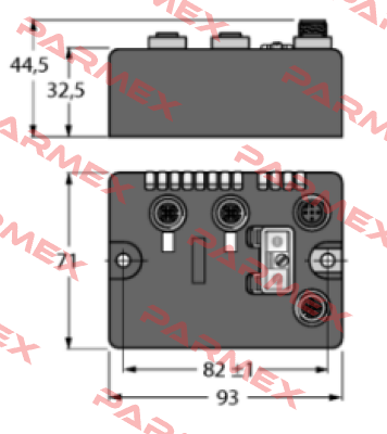 BLCDN-2M12S-2AO-V Turck