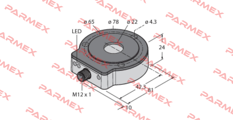 RI360P0-EQR24M0-HESGX25X3-H1181 Turck