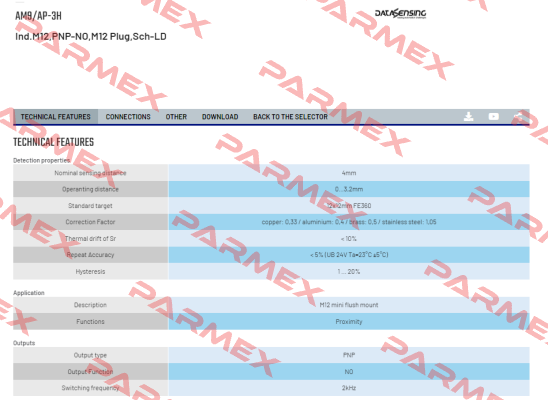 AM9/AP-3H Micro Detectors / Diell