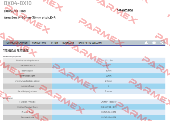BX04SR/0A-HB79 Micro Detectors / Diell