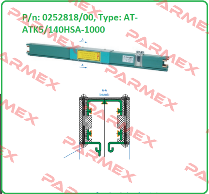 P/n: 0252818/00, Type: AT-ATK5/140HSA-1000 Vahle