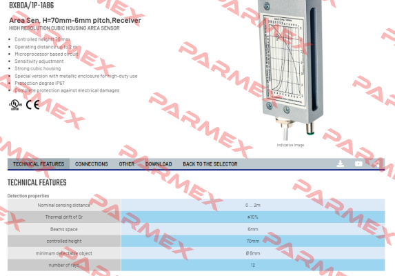 BX80A/1P-1A86 Micro Detectors / Diell