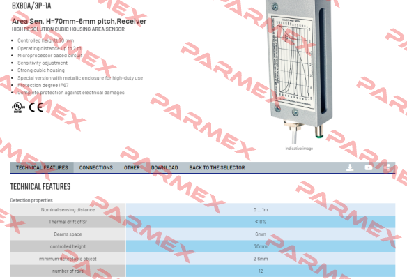 BX80A/3P-1A Micro Detectors / Diell