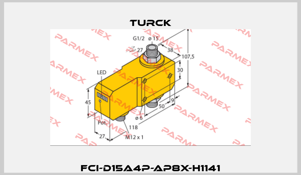 FCI-D15A4P-AP8X-H1141 Turck