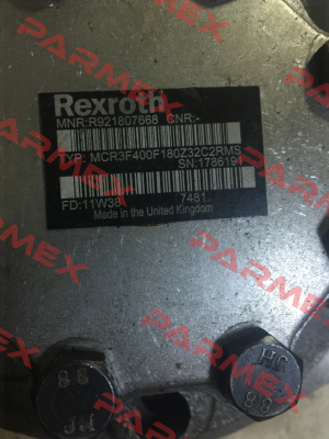 MCR3F400F180Z32C2RMS  Rexroth