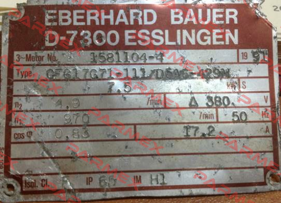 1581104-4 oem Bauer