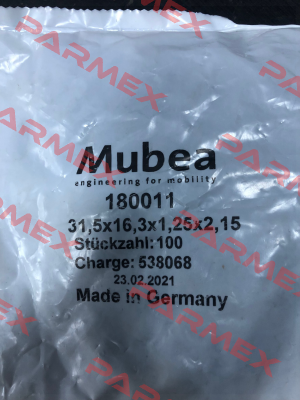 B0315 Mubea