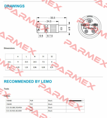 FFA.0A.250.FTAC52 Lemo