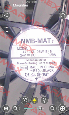 4710KL-05W-B59-E00 blocking signal 24V-DC-Fan-119X119X25 / 112.2080 Minebea