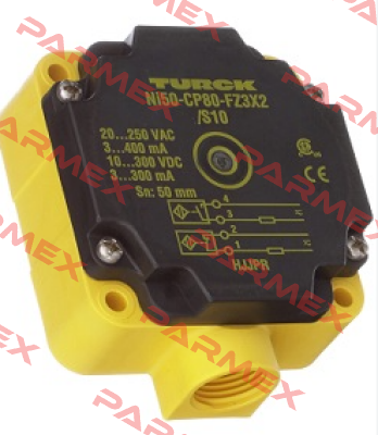 NI50-CP80-FZ3X2/S10 Turck