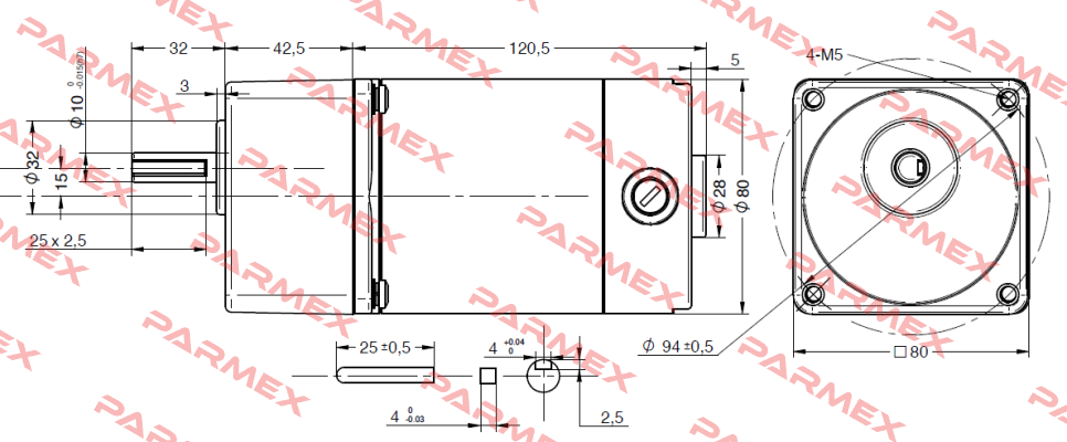 SDS80120A-12-750 Transmotec