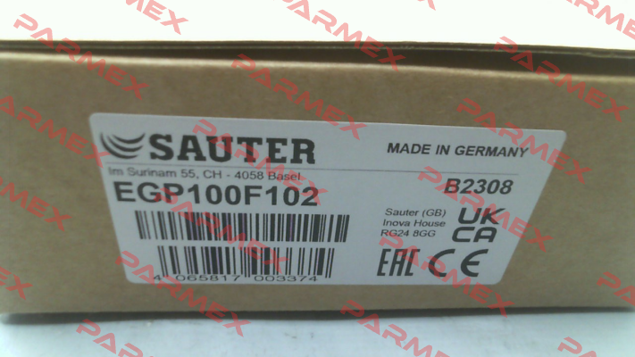 EGP100F102 Sauter