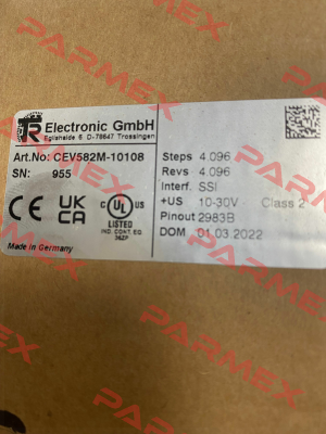 CEV582M-10108 TR Electronic