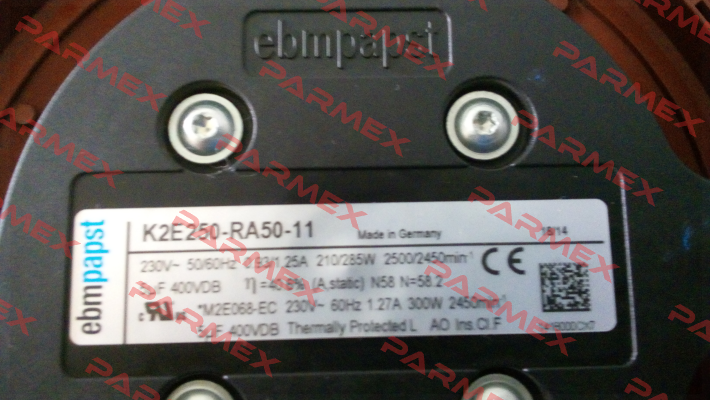 K2E250-RA50-11 (OEM for Pfannenberg)  EBM Papst