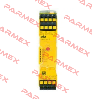 p/n: 750154, Type: PNOZ s4.1 48-240VACDC 3 n/o 1 n/c Pilz