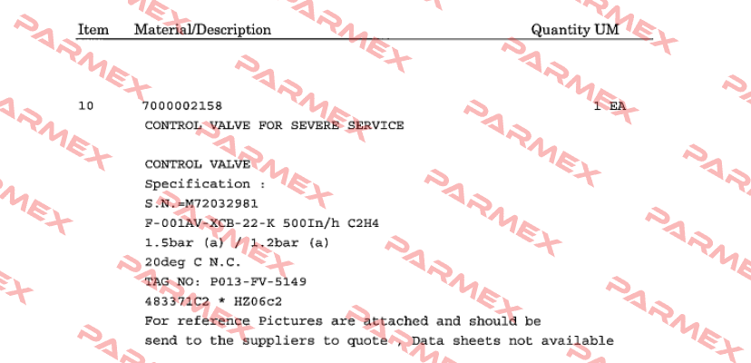 483371c2 *HZ06c2 (OEM)  Parker