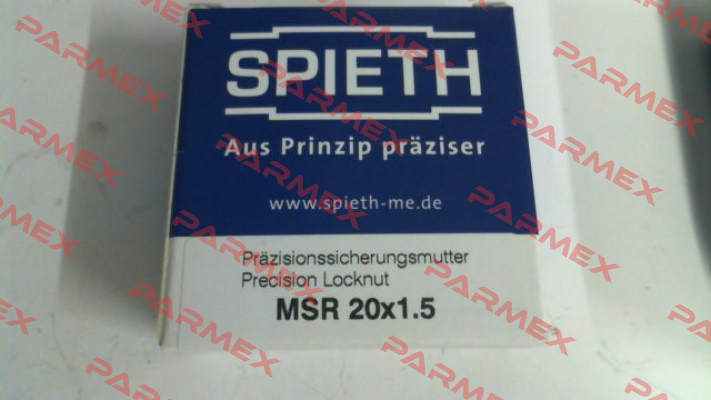 MSR 20x1.5 Spieth