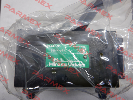 HBV-G03-1032 Hirose Valve