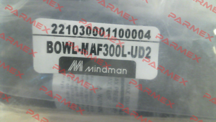 BOWL-MAF300L-UD2 Mindman