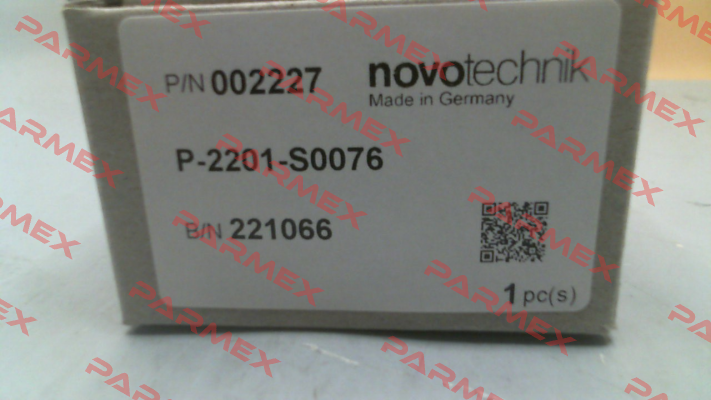 P/N: 400002227 Type: P-2201-S0076 Novotechnik