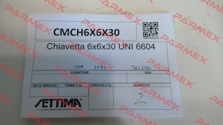 CMCH6X6X30 Settima Meccanica