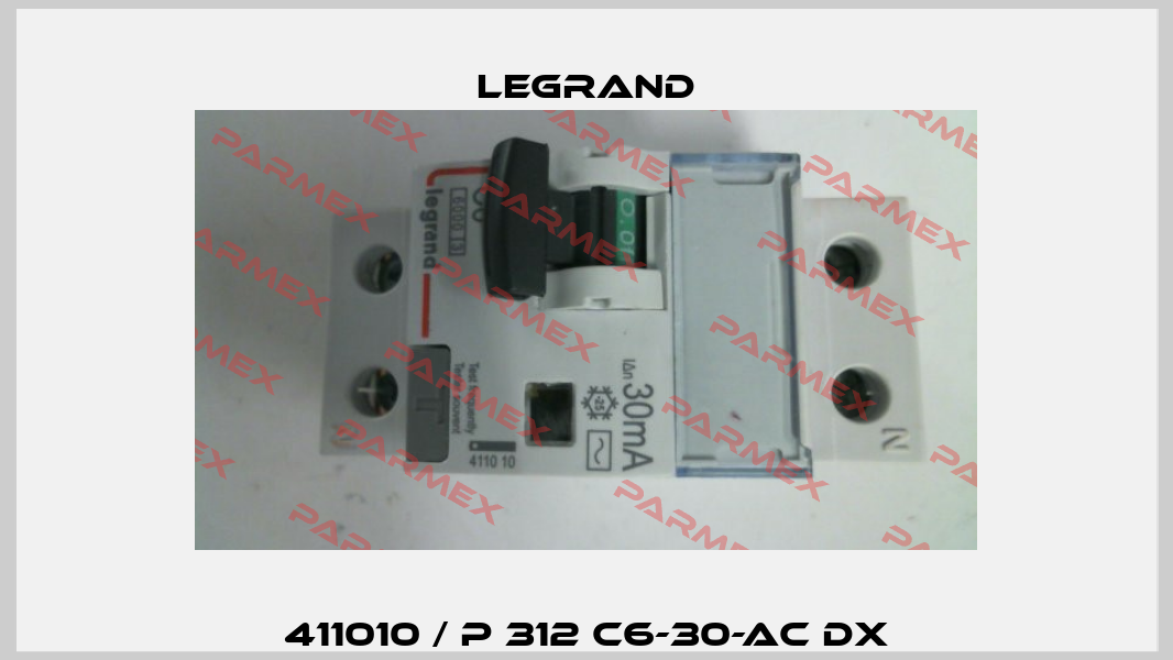 411010 / P 312 C6-30-AC DX Legrand