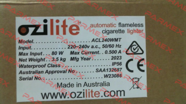 ACL240WMT Ozilite - Automatic