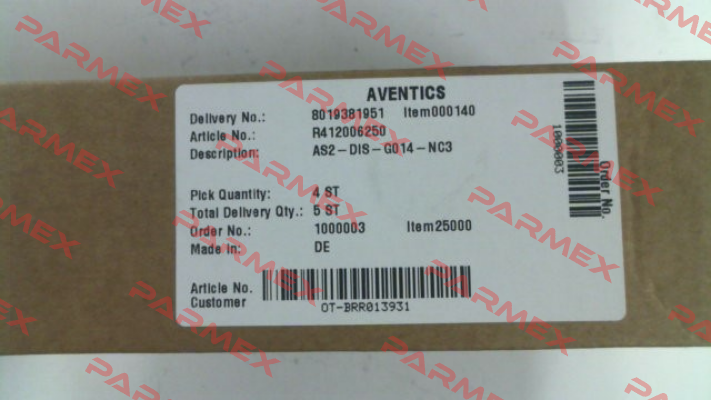 R412006250 Aventics