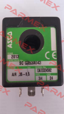 SCG353A043 24V DC, Product N: TBA-ASCO  Asco