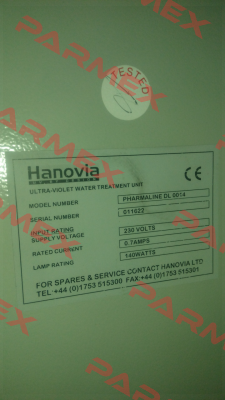 650053-2140  Hanovia