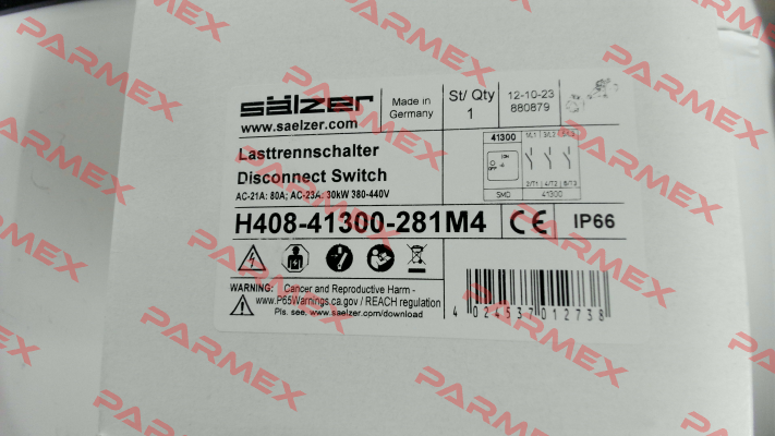 H408-41300-281M4 Salzer