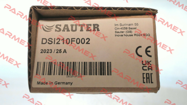 DSI210F002 Sauter